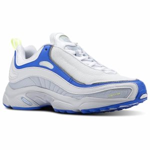 Reebok Daytona DMX Turnschuhe Herren - Weiß/Blau - DE 987-ZVK